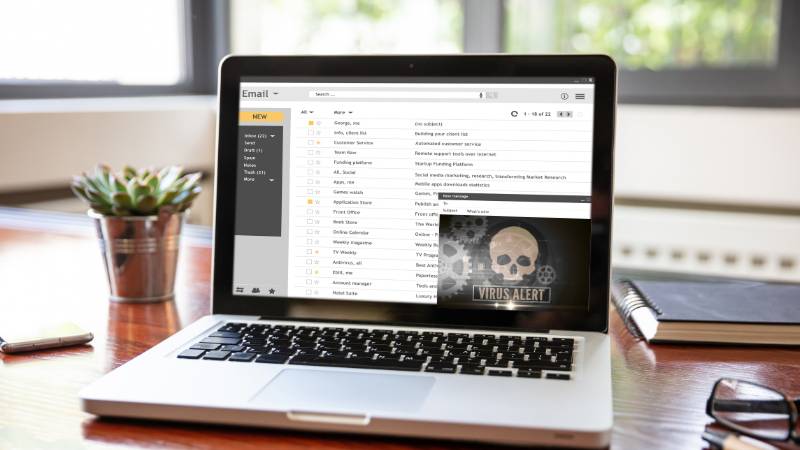 Phising Mails erkennen Virus