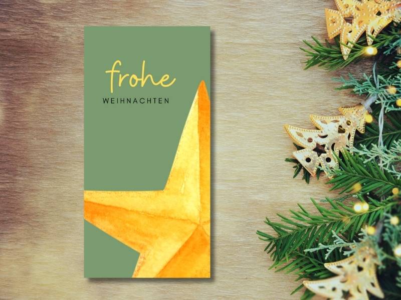 weihnachtskarten-grusskartenwelt-mockup-aquarellstern Weihnachtskarten grusskartenwelt Aquarellstern